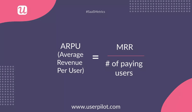 Average Revenue Per User Formula