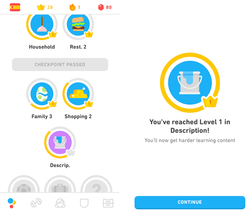 Duolingo-gamification-for-driving-retention