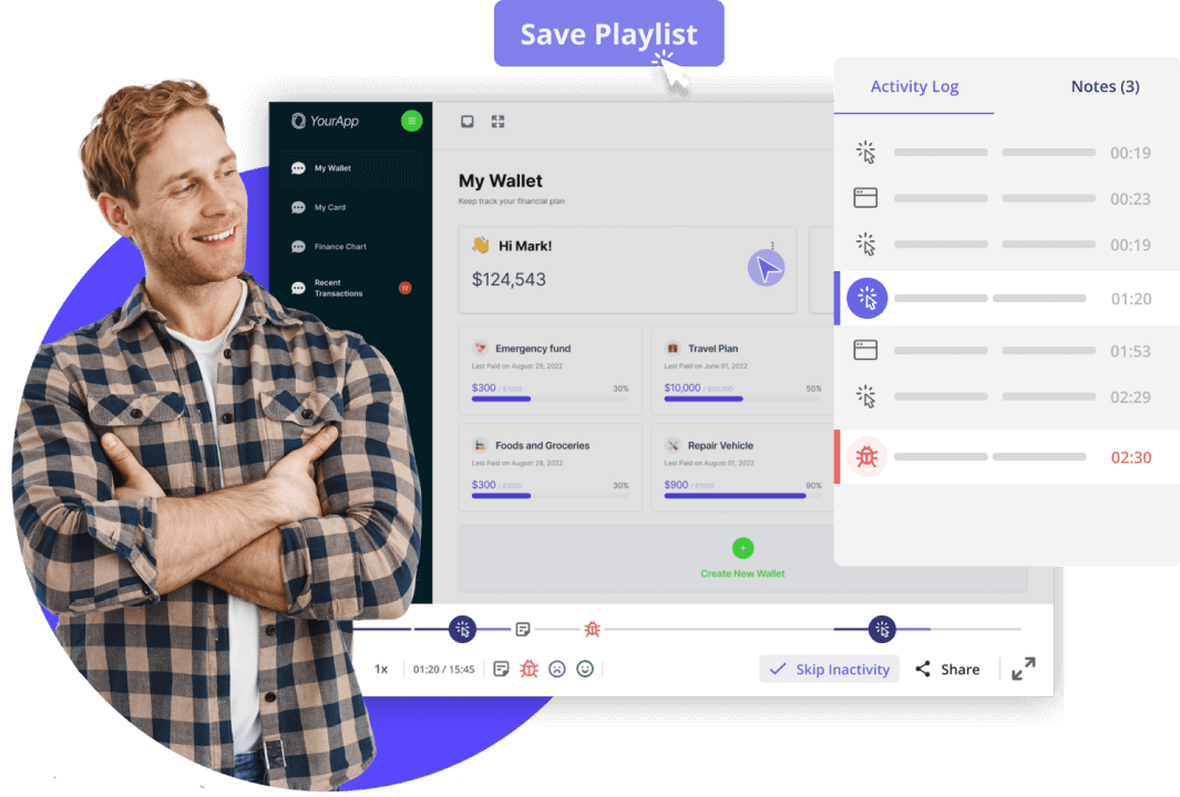 Userpilot Session Recording