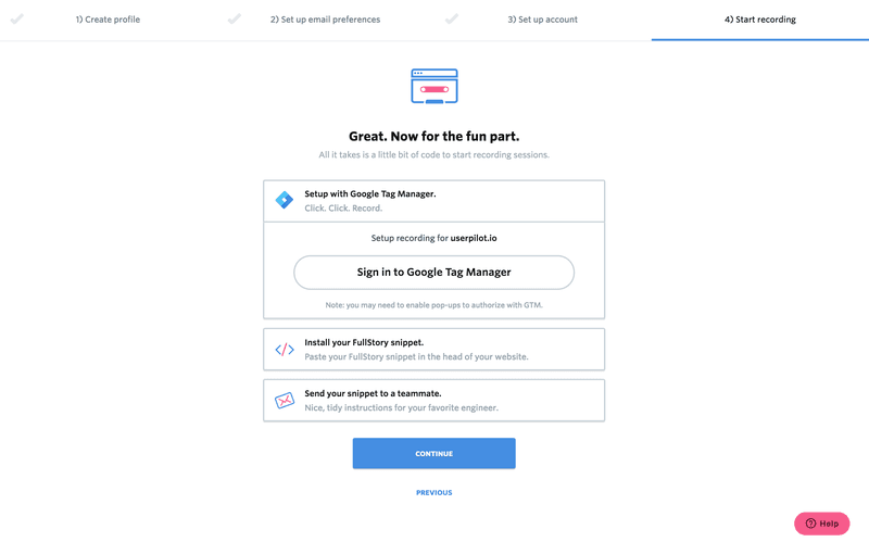 User Onboarding Experience_Full Story
