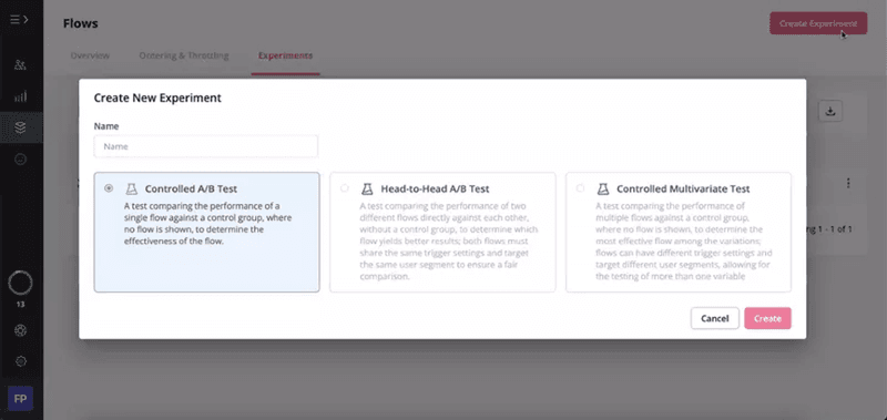 User engagement and activation best practices: A/B testing in Userpilot