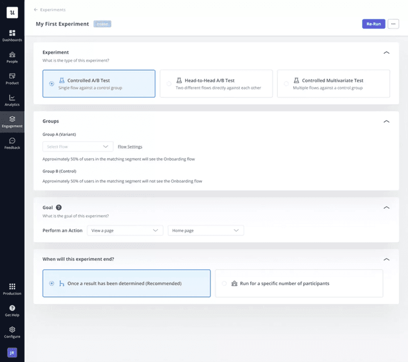 See how to run A/B tests with Userpilot and gather actionable quantitative data.