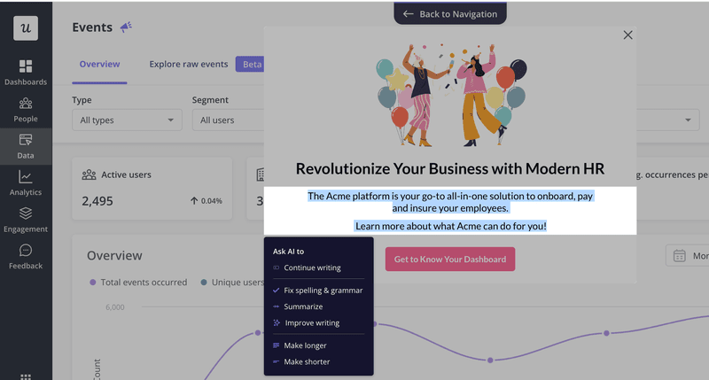 new feature announcement ai assistant
