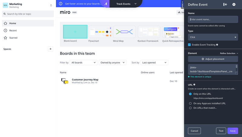 appcues product tour software 