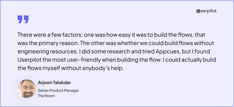 appcues testimonial