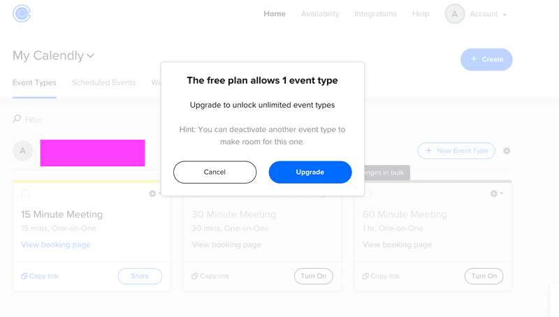 calendy-in-app-message
