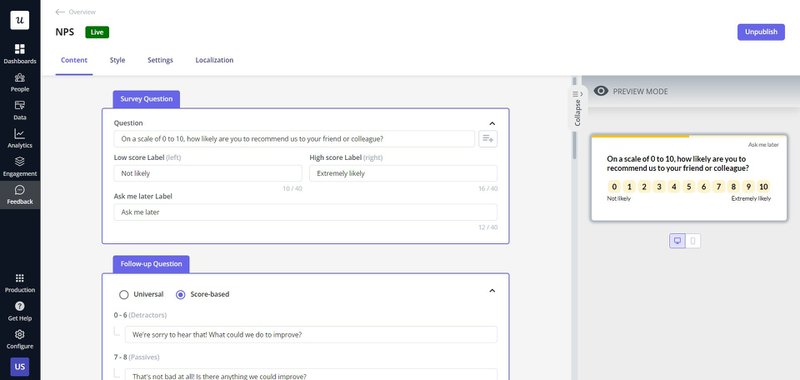 Userpilot-NPS-survey