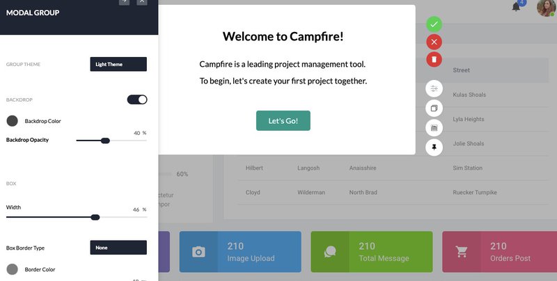 Userpilot - welcome screen