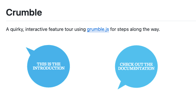 open source user onboarding software crumble