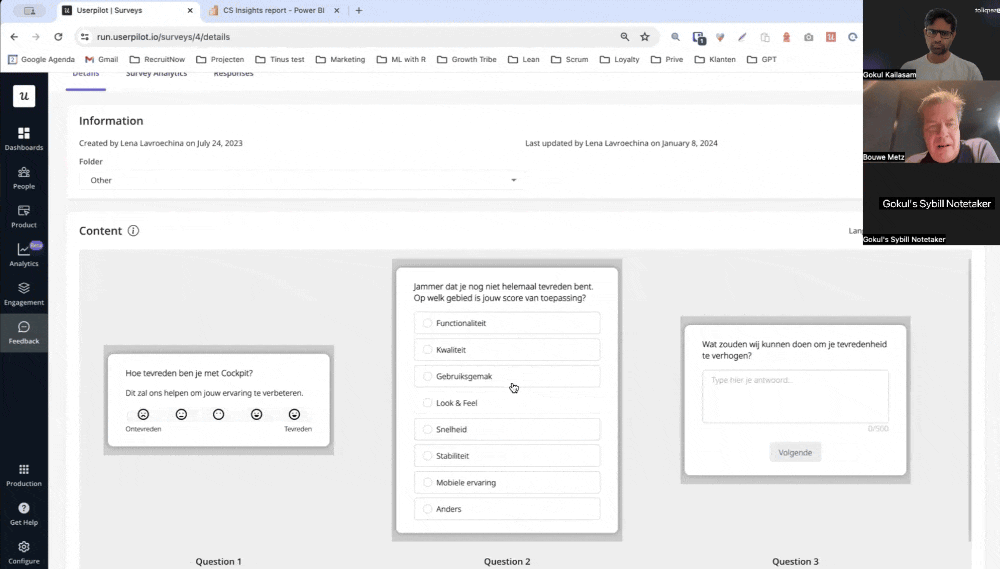 RecruitNow CSAT survey 