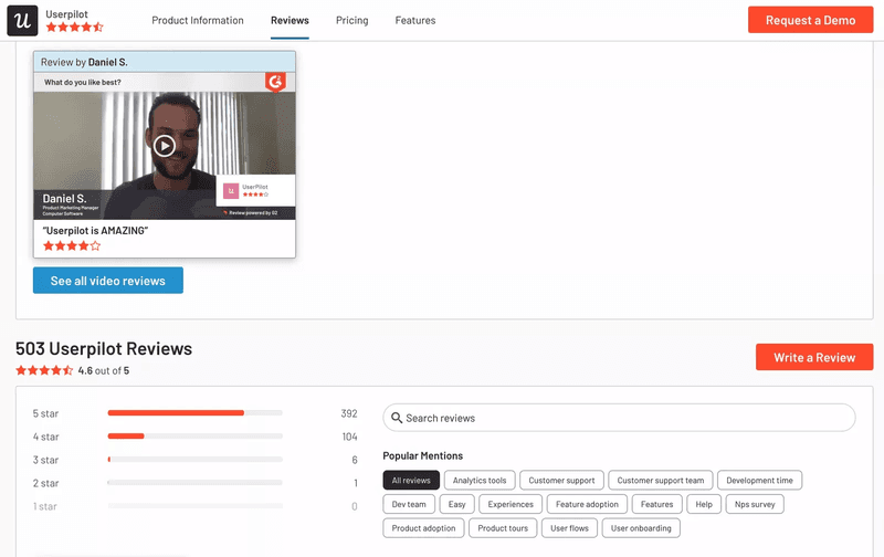 g2 software for customer feedback