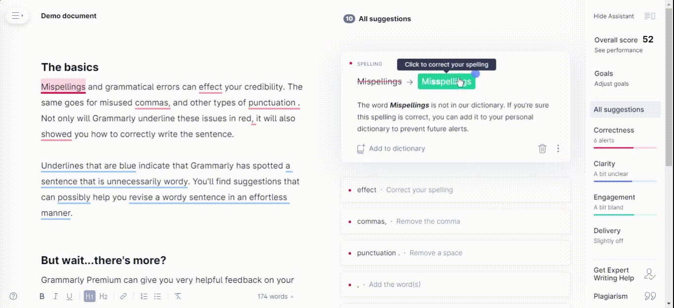 Grammarly onboarding flow.