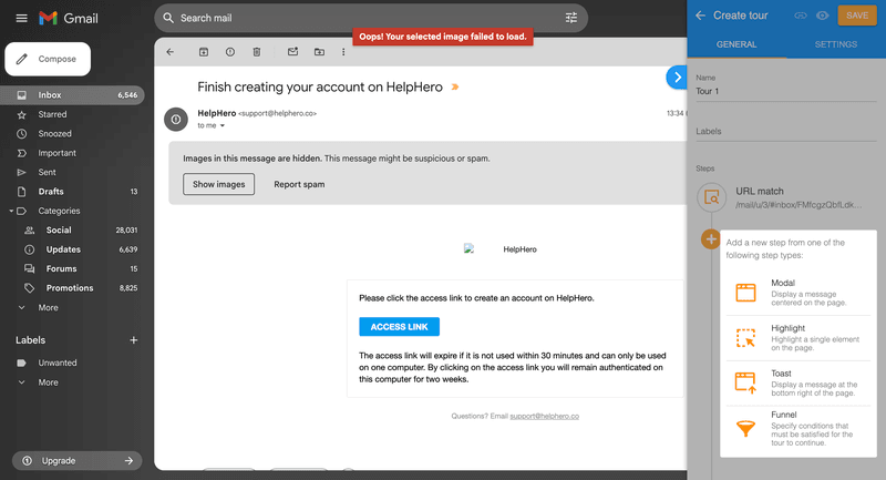 helphero product tour software