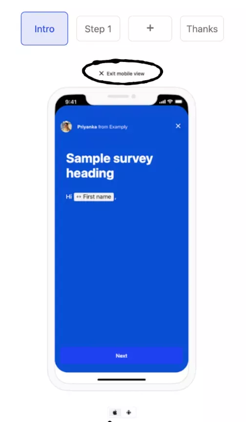 App feedback tools: Intercom