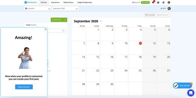 Kontentino gamification example