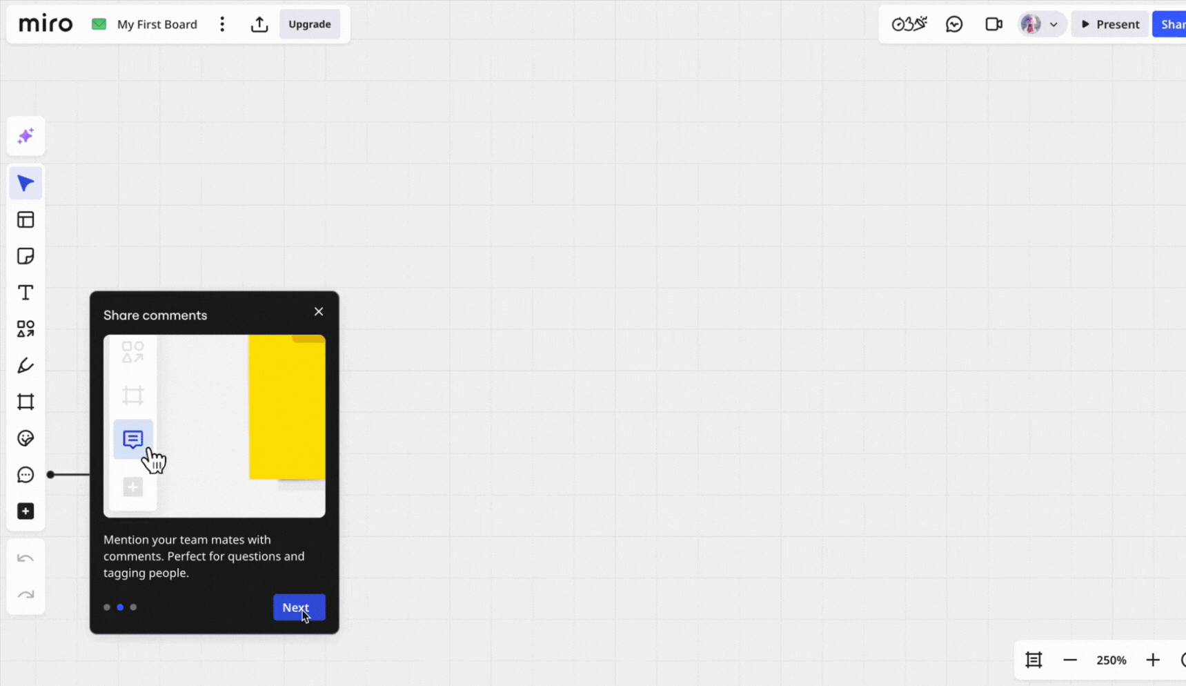 miro milestone celebration 