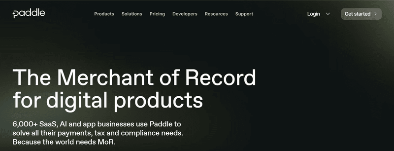 Paddle perfect customer marketing message, Source.