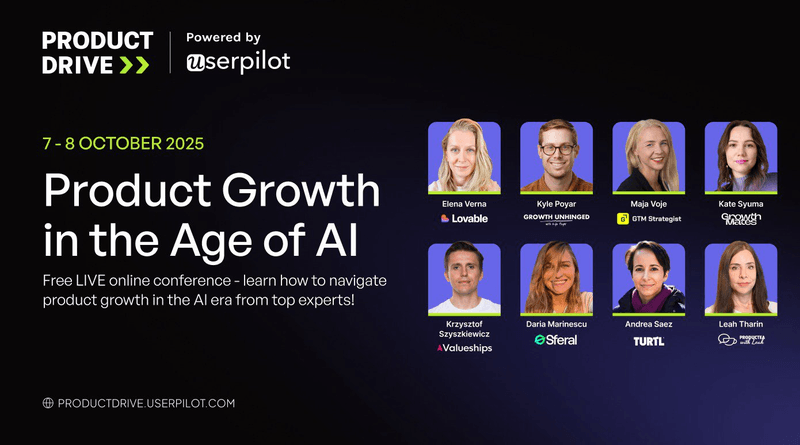 product drive powered by userpilot