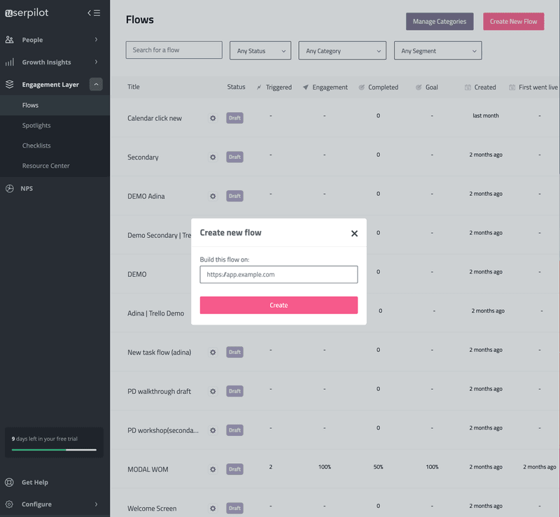Userpilot is great for product education