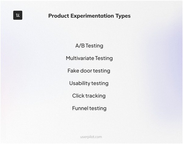 product-experimentation-types