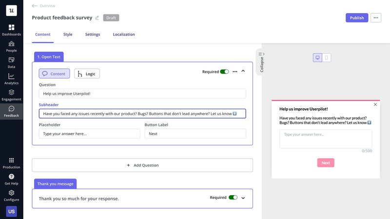 Product-feedback-survey-Userpilot