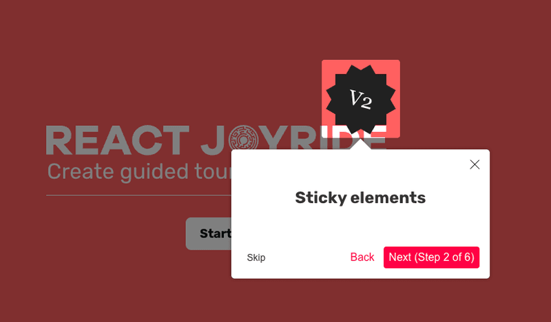 open source user onboarding software react joyride