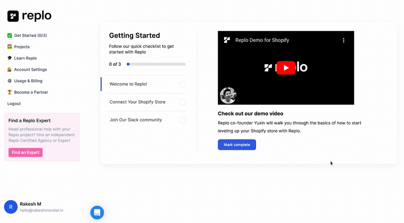 checklists with videos for onboarding