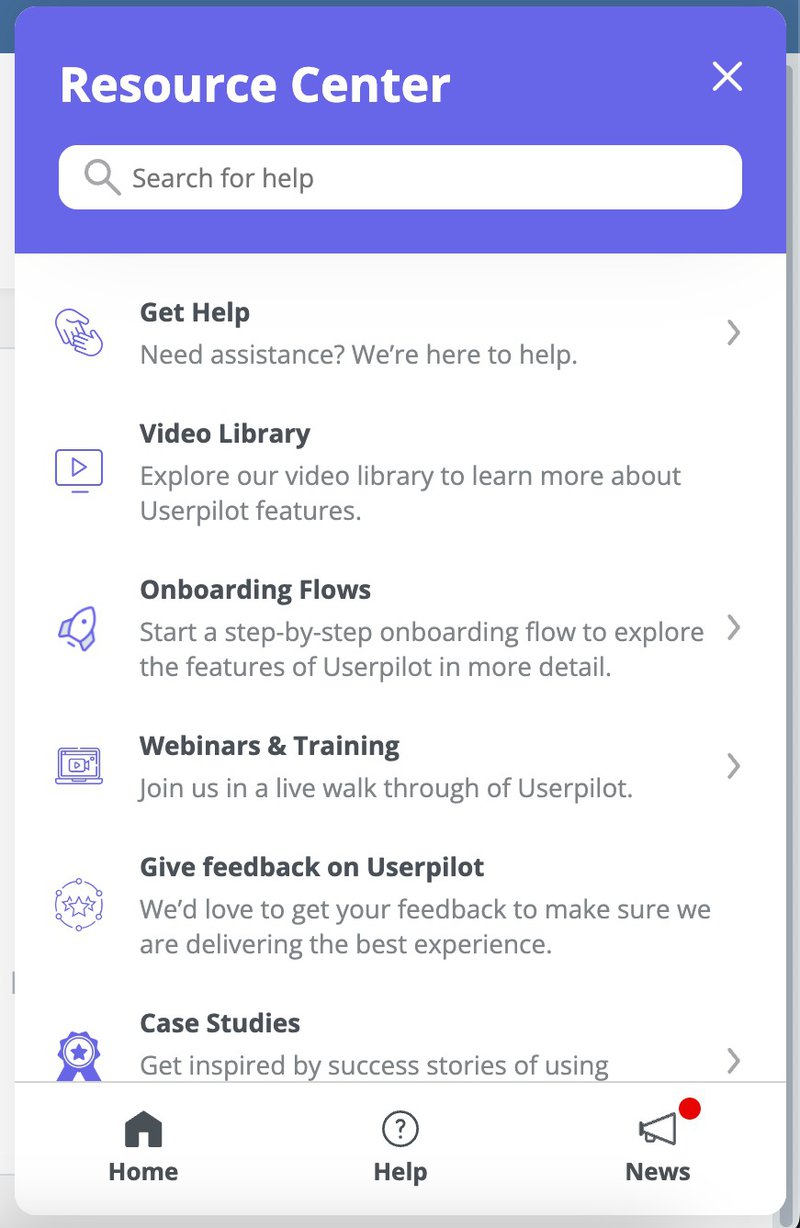 Userpilot-unified-resource-center