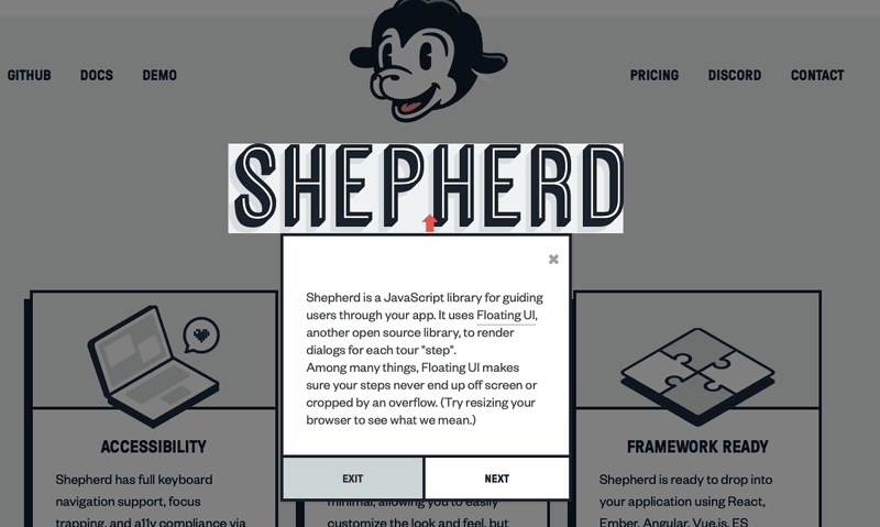 open source user onboarding software shepherdjs
