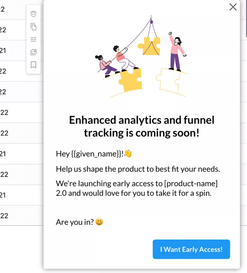 slideout-userpilot-best-practices-new-product-announcement-marketing