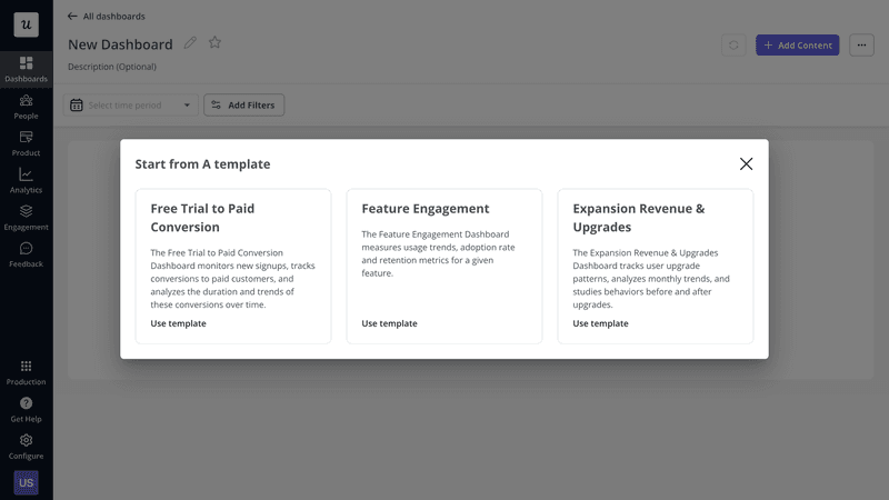 Step 4: Pick the template