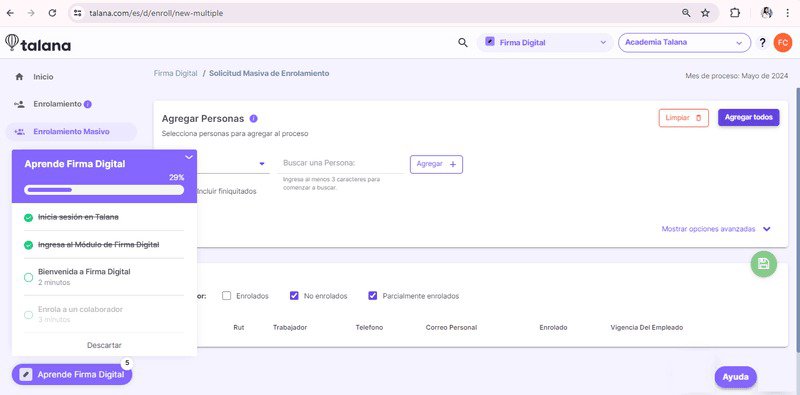 talana customer engagement example