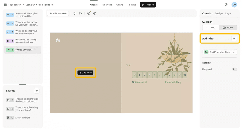 typeform software for customer feedback