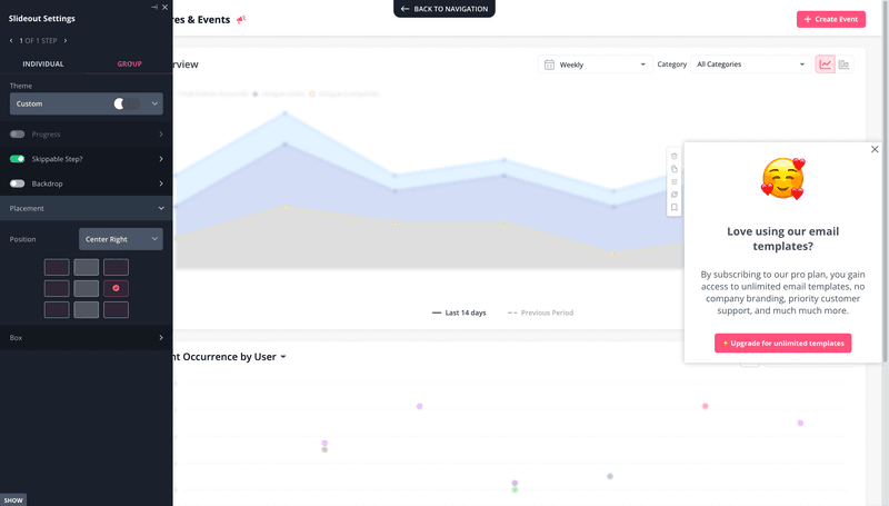 Freemium strategy: In-app upgrade prompt 
