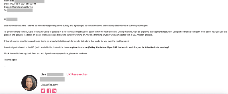 usability-test-recruitment-email