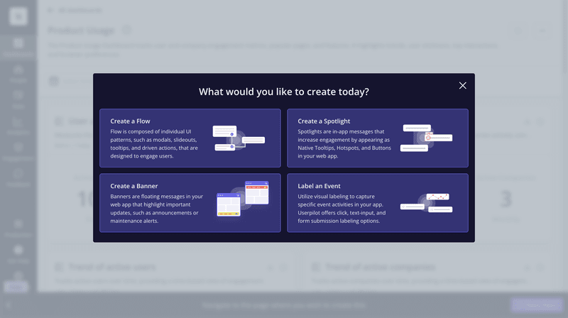 How to create tooltips in Userpilot: Step 3