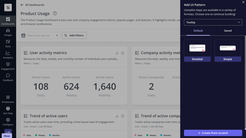 How to create tooltips in Userpilot: Step 6