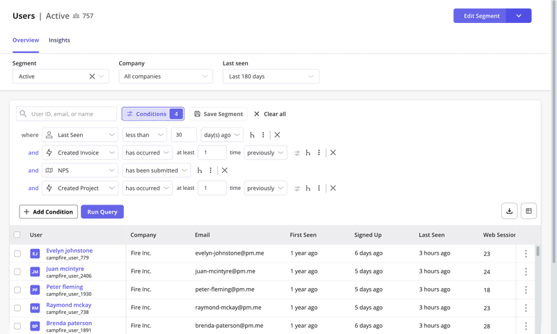 userpilot segmentation