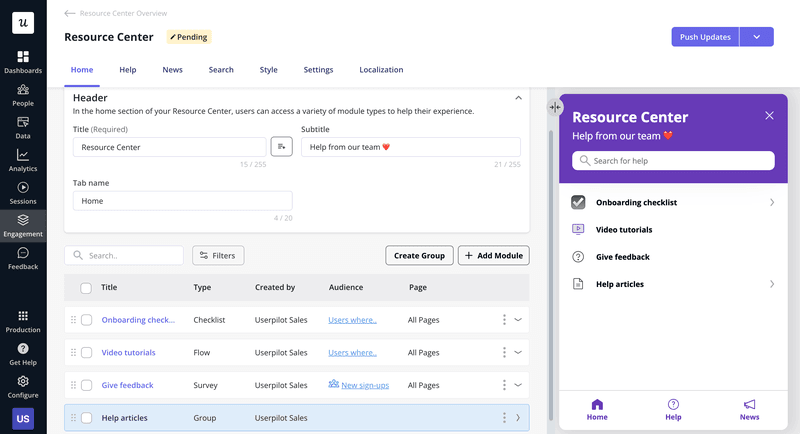 ai customer support resource center.
