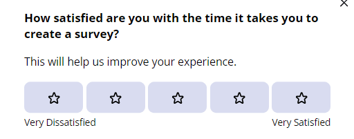 Userpilot in-app CSAT survey