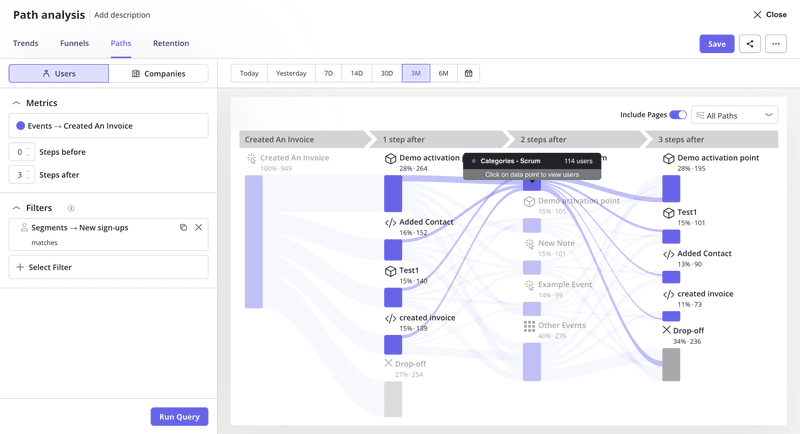userpilot path analysis.