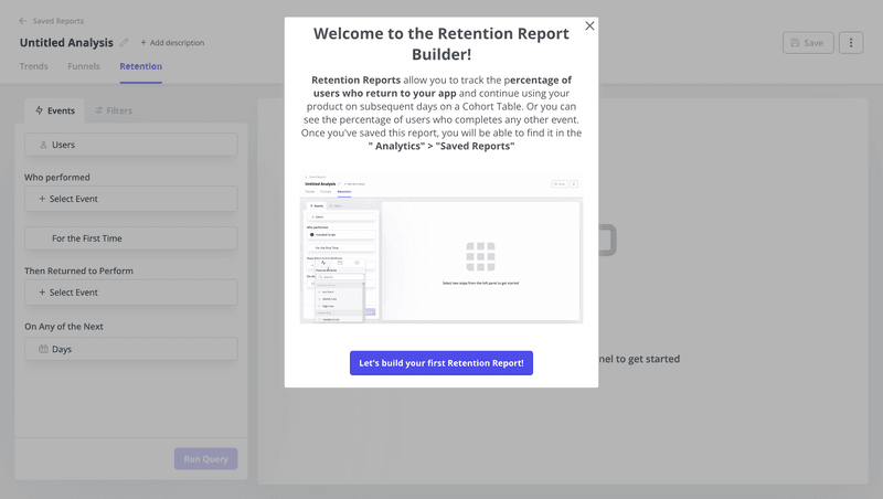 PLG for complex products: Userpilot in-app message