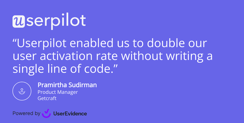 userpilot testimonial interactive user guides