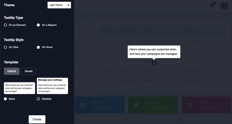 Customize tooltips in Userpilot