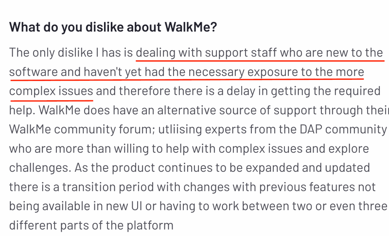 WalkME customer support