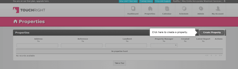 touchright welcome walkthrough 1 userpilot