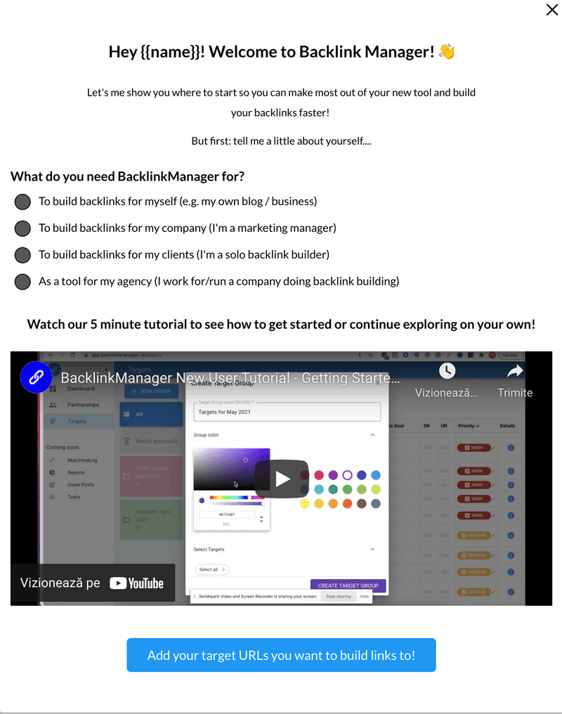 backlink-manager-welcome-screen-built-with-userpilot-in-app-messages
