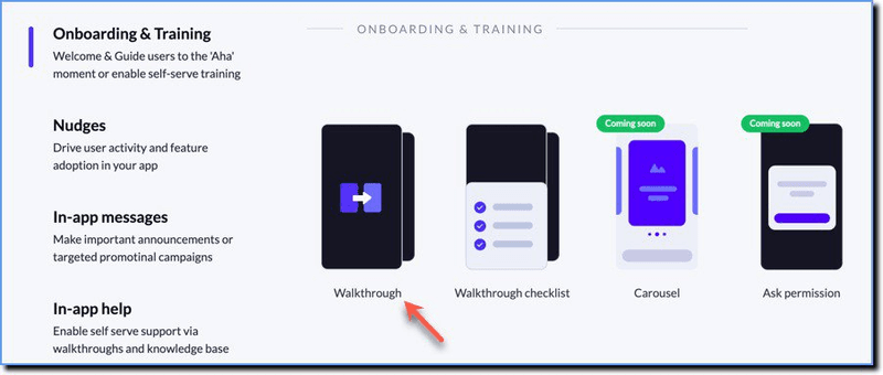 whatfix mobile onboarding